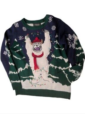 33 Degrees Boys Holiday Sweater L (14/16)